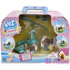 Ляльки - Іграшковий набір Pet Parade Цуценя на планшетці 2 фігурки (PTF01000/UA)