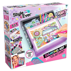 Мозаїка - Набір для творчості Canal Toys Style 4 Ever Diamond Art Фабрика з підсвіткою (OFG300)