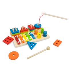 Развивающие игрушки - Деревянный сортер Shantou Jinxing (C15006) Развивающие игрушки - Деревянный сортер Shantou Jinxing (C15006)