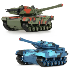 Радиоуправляемые модели - Игровой набор Crazon Боевые танки на радиоуправлении (333-TK11A)
