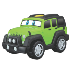 Машинки для малышей - Машинка Bb Junior Jeep Wrangler unlimited зеленая (16-81804/1)