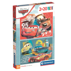 Пазлы - Пазл Clementoni Cars 2 по 20 элементов (24808)