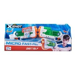Водна зброя - Набір водних бластерів X-Shot Micro fast fill (56244)