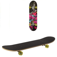 Скейтборды - Скейтборд Profi MS 0321-1 Black/Pink (US00357)