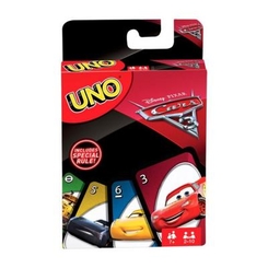 Развлекательные игры - Настольная игра UNO Тачки 3 Mattel Games (FDJ15)