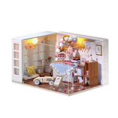 Мебель и домики - Кукольный дом конструктор DIY Cute Room QT-010-B Happy Birthday (7768-28927)