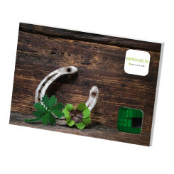 Конструкторы с уникальными деталями - Конструктор BRIXIES Открытка Четырехлистник 79 деталей (220.021) Конструкторы с уникальными деталями - Конструктор BRIXIES Открытка Четырехлистник 79 деталей (220.021)