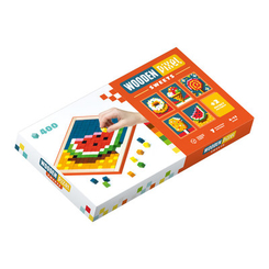Мозаика - Набор мозаики Cubika Wooden pixel 6 Сладости (14927)