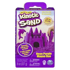 Набори для ліплення - Кінетичний пісок Kinetic Sand Neon фіолетовий (71423P)