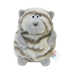 Мягкие животные - Мягкая игрушка Plush and Co Котик серый с полосками 13 см (PLC25015/3)
