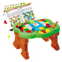 Детская мебель - Многофункциональная парта Lisciani 30 игр с волшебной морковью (R63697)