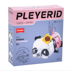 Конструкторы с уникальными деталями - Конструктор Sluban Панда 250 деталей (M38-P8038)