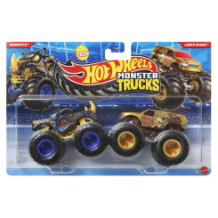 Автомодели - Набор автомобилей Hot Wheels Monster trucks Lion's share (FYJ64/GHY82)
