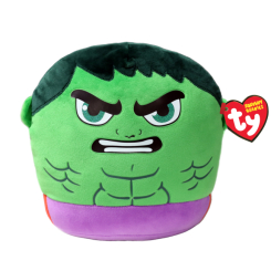 Персонажі мультфільмів - Подушка TY Squish-a-boos Hulk 20 см (39252)