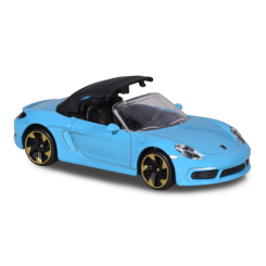 Автомодели - Машинка Majorette Премиум Порше металлическая с карточкой голубая (2053057/2053057-1)