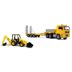 Транспорт и спецтехника - Игровой набор Bruder Тягач Man с экскаватором Jcb (01654) Транспорт и спецтехника - Игровой набор Bruder Тягач Man с экскаватором Jcb (01654)