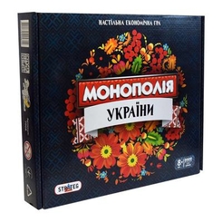 Настільні ігри - Настільна гра Strateg Lux Монополія України українською (4820175994814)