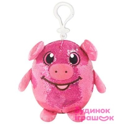 Брелоки - М'яка іграшка Shimmeez Кумедна свинка 9 см (SMZ01000P)