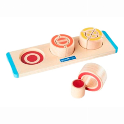 Розвивальні іграшки - Пазл-сортер Guidecraft Manipulatives Сегменти круга (G6746)
