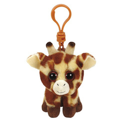 Брелоки - Мягкая игрушка-брелок TY Beanie Babies Жираф Печи 12 см (36654)