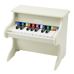 Музичні інструменти - Музичний інструмент New Classic Toys Піаніно бежеве 18 клавіш (10154)