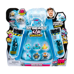 Фігурки персонажів - Набір-сюрприз MrBeast Lab Лабораторія в пробірці Swarms 12 (123809)