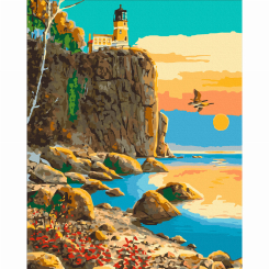 Товари для малювання - Картина за номерами Art Craft Маяк Спліт - Рок 40х50 см (10570-AC)