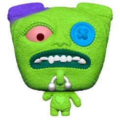 Антистрес іграшки - Стретч-антистрес BTF Splats head Ugleezz Зубастик салатовий (13612/3)