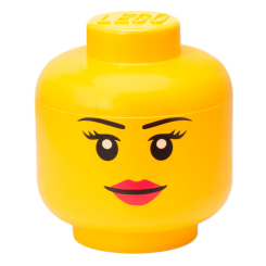 Боксы для игрушек - Бокс-голова LEGO Lifestyle Girl Large (40320813)