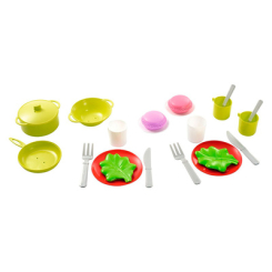 Детские кухни и бытовая техника - Игровой набор Сумочка с посудой Smoby (982)