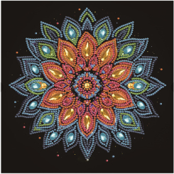 Мозаика - ​Алмазная картина Brushme Цветок 25 х 25 см (DBS52210)