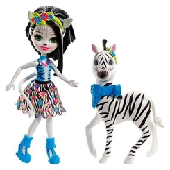 Игрушечные наборы - Набор Enchantimals Большие друзья Зебра Зелина (FKY72/FKY75)