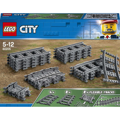 Конструкторы LEGO - Конструктор LEGO City Рельсы (60205)