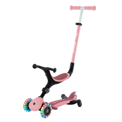 Самокати - Самокат Globber Go up active lights 360 пастельно-рожевий (749-310)