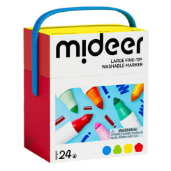 Канцтовари - Набір маркерів Mideer 24 кольори (MD1550)