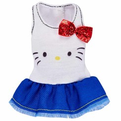 Одяг та аксесуари - Одяг Barbie Hello Kitty Біла майка з котиком (FYW84/FLP45)