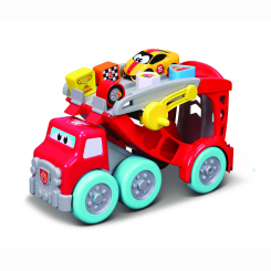 Машинки для малюків - Ігровий набір Bb Junior My 1st Collection Racing Transporter (16-88623)