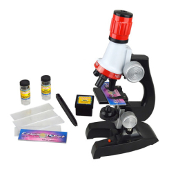 Научные игры, фокусы и опыты - Детский микроскоп Maya toys Профессор с аксессуарами (C2121)