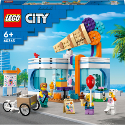 Конструкторы LEGO - Конструктор LEGO City Магазин мороженого (60363)