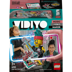 Конструкторы LEGO - Конструктор LEGO Vidiyo Куб БитБокс Панк-пират (43103)