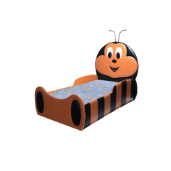 Дитячі меблі - Ліжко BELLE Бджілка 70 см х 140 см (63804380)