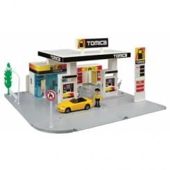 Автотреки, паркинги и гаражи - Игровой набор Заправочная станция Tomica (Т85306)
