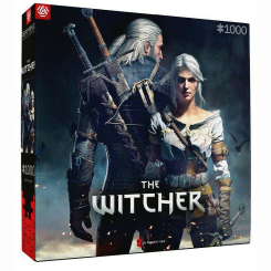 Пазли - Пазл GoodLoot Witcher: Geralt and Ciri 1000 елементів (5908305236023)