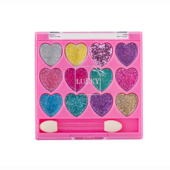 Косметика - Крем-тени для век Lukky с блестками (T23397)