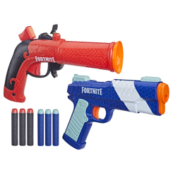 Помпова зброя - Набір іграшкових бластерів Nerf Fortnite Dual Pack (F6243)