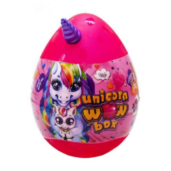 Мягкие животные - Набор сюрприз Danko toys Unicorn WOW Box розовый (UWB-01-01U(P))