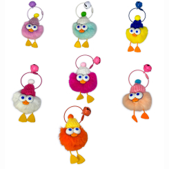 Брелоки - Брелок Тискуни 10 см в ассортименте (MYK018)