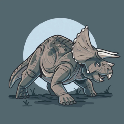 Товари для малювання - Картина за номерами Art Craft Трицератопс 30 х 30 см (15022-AC) Товари для малювання - Картина за номерами Art Craft Трицератопс 30 х 30 см (15022-AC)