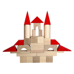 Развивающие игрушки - Кубики Komarov toys Строитель Юниор 31 деталь (A 317) (А317)
