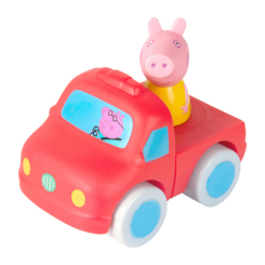 Іграшки для ванни - Іграшка-конструктор для ванни Peppa Pig Пеппа та машинка (122256)